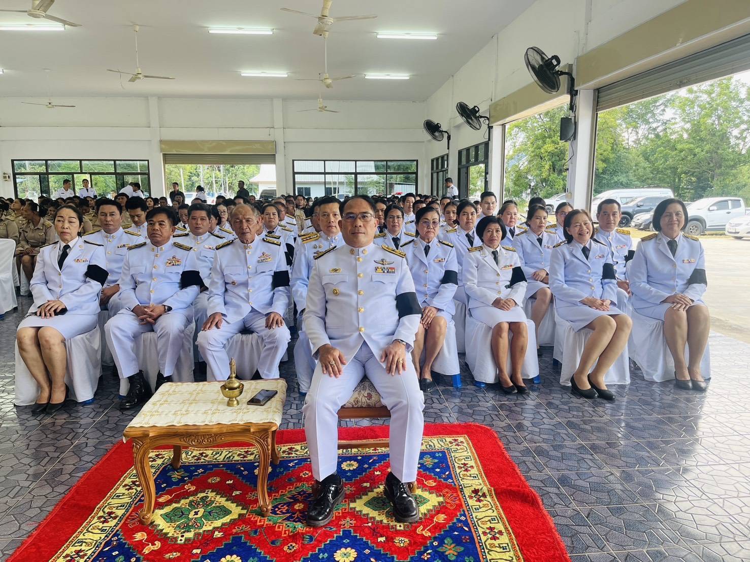 พช.ลำสนธิ ร่วมพิธีบำเพ็ญกุศลครบสัตตมวาร 7 วัน ถวายพระราชกุศลแด่สมเด็จพระนางเจ้าสิริกิติ์ พระบรมราชินีนาถ พระบรมราชชนนีพันปีหลวง