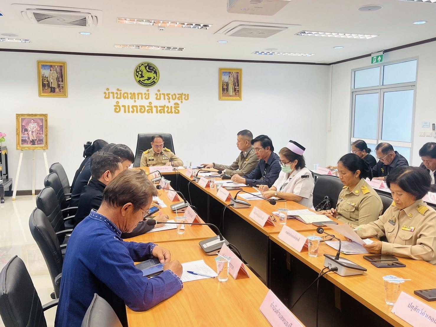 พช.ลำสนธิ เข้าร่วมการประชุมหัวหน้าส่วนราชการประจำอำเภอลำสนธิ และการประชุมคณะกรรมการบริหารงานอำเภอ (กบอ.) อำเภอลำสนธิ ประจำเดือนตุลาคม 2568